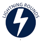 logo for the specific aims lightning rounds (circle with lightning bolt in it)