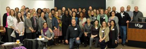 image of participants in the Mentoring the Mentors workshop